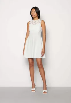 Wal G Accessorie Neck Skater Dress – Cocktail Dress / Party Dress . Special|Women Dress
