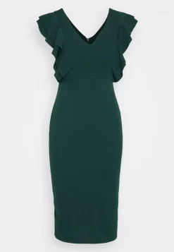 Wal G Alessia Frill Sleeve Midi Dress – Jersey Dress . Online Sales|Women Dress