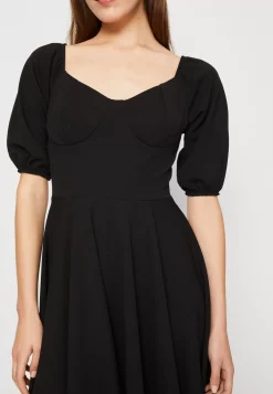 Wal G Alicia Midi Skater – Jersey Dress . Cheap|Women Dress
