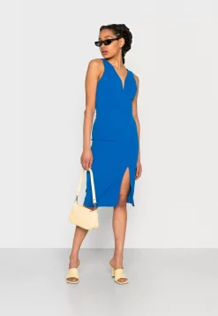 Wal G Alma V Neck Midi Dress – Jersey Dress . Free Delivery|Women Dress