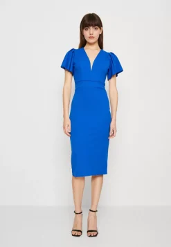 Wal G Antalya Ruffle Midi – Cocktail Dress / Party Dress . Special|Women Dress
