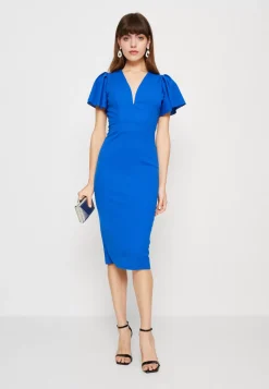Wal G Antalya Ruffle Midi – Cocktail Dress / Party Dress . Special|Women Dress
