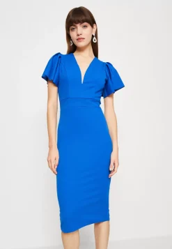 Wal G Antalya Ruffle Midi – Cocktail Dress / Party Dress . Special|Women Dress