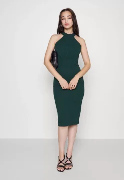 Wal G Arriana Cut Out Halter Midi – Jersey Dress . Shop|Women Dress