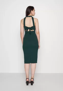 Wal G Arriana Cut Out Halter Midi – Jersey Dress . Shop|Women Dress