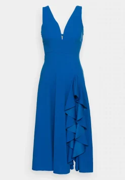 Wal G Ashton Frill Midi Dress – Cocktail Dress / Party Dress . Free Delivery|Women Dress