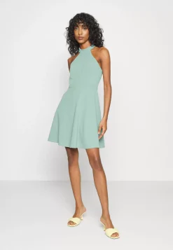 Wal G Bali Halter Neck Skater Dress – Jersey Dress . Shop|Women Dress