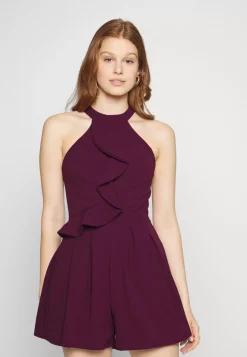 Wal G Basha Frill Playsuit – Jumpsuit . Free Delivery|Women Jumpsuit