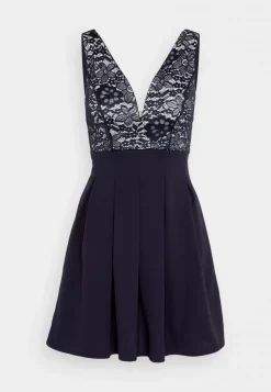Wal G Belle V Neck Skater Dress – Cocktail Dress / Party Dress . Opening Sales|Women Dress