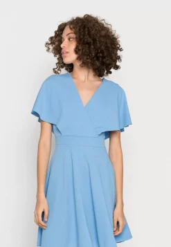 Wal G Betty V Neck Wrap Skater Dress – Day Dress . Sale|Women Dress