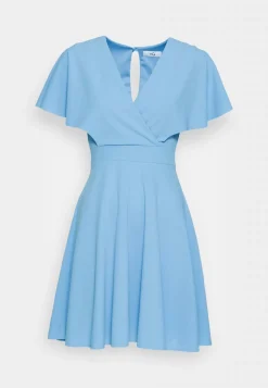 Wal G Betty V Neck Wrap Skater Dress – Day Dress . Sale|Women Dress