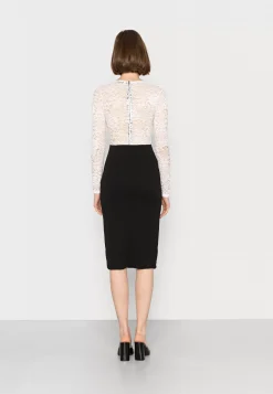 Wal G Blake Long Sleeve Midi Dress – Shift Dress . Excellent|Women Dress