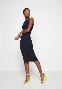 Wal G Briella Scallop Midi Dress – Cocktail Dress / Party Dress . Opening Sales|Women Dress