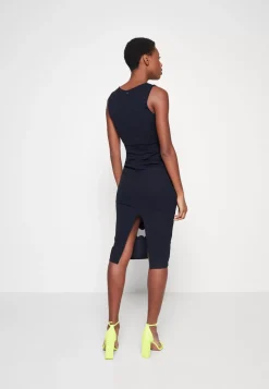 Wal G Briella Scallop Midi Dress – Cocktail Dress / Party Dress . Opening Sales|Women Dress