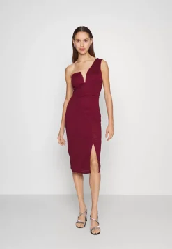 Wal G Bro One Shoulder Midi – Cocktail Dress / Party Dress . Special|Women Dress