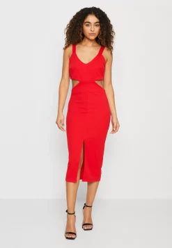 Wal G Brodie Cut Out Midi – Jersey Dress . Online Sales|Women Dress