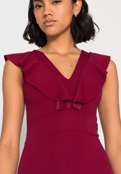 Wal G Brooke Frill Midi Dress – Shift Dress . Excellent|Women Dress