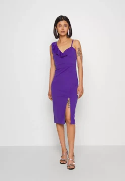 Wal G Cami Ruffle Midi – Day Dress . Discount Online|Women Dress