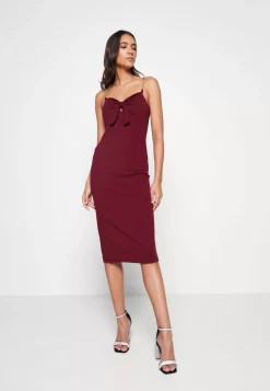 Wal G Chain Strap Midi Dress – Cocktail Dress / Party Dress . Shop|Women Dress