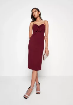 Wal G Chain Strap Midi Dress – Cocktail Dress / Party Dress . Shop|Women Dress