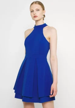 Wal G Cheryl Halter Neck Skater Dress – Day Dress . Tendy Style|Women Dress