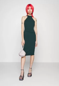 Wal G Constance Pleat Midi – Cocktail Dress / Party Dress . Official|Women Dress