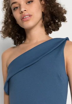 Wal G Dakota One Shoulder Frill Midi Dress – Cocktail Dress / Party Dress . Special|Women Dress