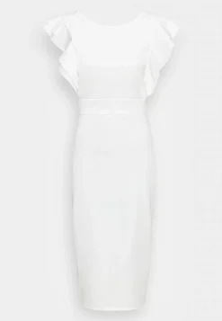 Wal G Diana Ruffle Sleeve Midi Dress – Jersey Dress . Top Sellers|Women Dress