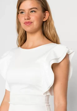 Wal G Diana Ruffle Sleeve Midi Dress – Jersey Dress . Top Sellers|Women Dress