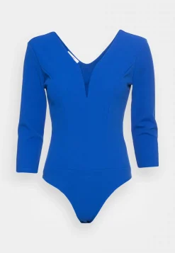 Wal G Ebba V Neck 3/4 Sleeve Body Suit – Long Sleeved Top . Crazy Deals|Women Top