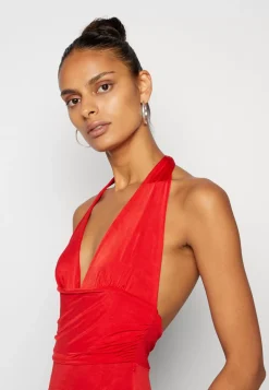 Wal G Eddie V-Neck Maxi Dress – Jersey Dress . Tendy Style|Women Dress