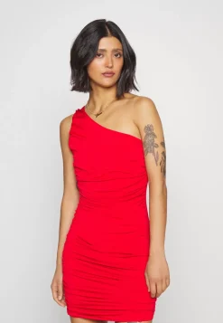 Wal G Ella Rouched Mini Dress – Jersey Dress . Excellent|Women Dress