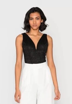 Wal G Eloise V Neck Body Suit – Top . Top Sellers|Women Top