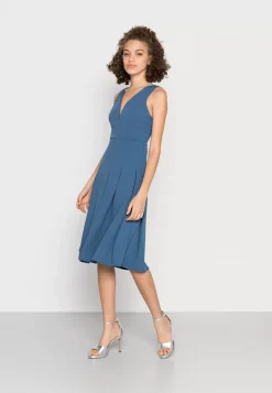 Wal G Elsa Dart Midi Dress – Cocktail Dress / Party Dress . Shop|Women Dress