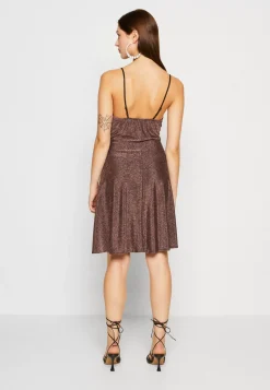 Wal G Exclusive Nye Glitter Mambo Skater – Jersey Dress . Official|Women Dress