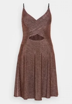 Wal G Exclusive Nye Glitter Mambo Skater – Jersey Dress . Official|Women Dress
