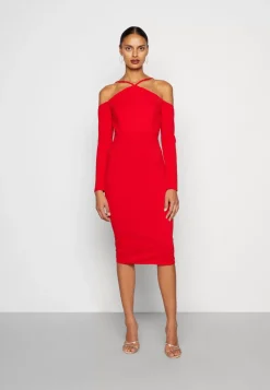 Wal G Far Sleeve Midi Dress – Cocktail Dress / Party Dress . Online Sales|Women Dress