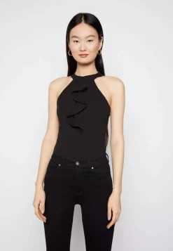 Wal G Fran Frill Bodysuit – Top . Online Sales|Women Top