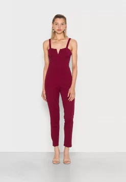 Wal G Giav Neck Slim Fit – Jumpsuit . Cheap|Women Jumpsuit