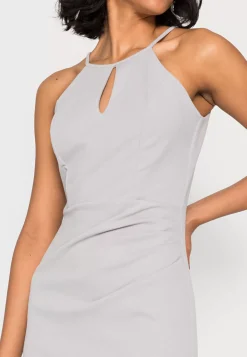 Wal G Harriet Halter Midi Dress – Jersey Dress . Cheap|Women Dress