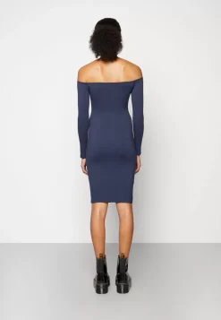 Wal G Harry Off Shoulder Midi Dress – Jersey Dress . Excellent|Women Dress