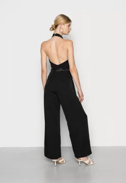 Wal G Harry Satin Band Wide Leg – Jumpsuit . Discount Sale|Women Jumpsuit