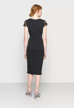 Wal G Harry Sleeve Midi Dress – Shift Dress . Tendy Style|Women Dress