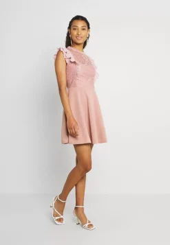Wal G Humera Lace Skater Dress – Jersey Dress . Shop|Women Dress