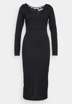 Wal G Jess Scallop Neck Midi Dress – Cocktail Dress / Party Dress . Excellent|Women Dress