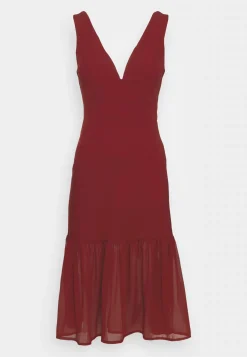 Wal G Jessie Pleat Midi Dress – Cocktail Dress / Party Dress . Opening Sales|Women Dress