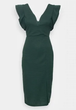 Wal G Jessy Perforated Midi Dress – Shift Dress . Special|Women Dress