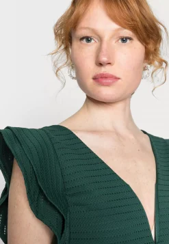 Wal G Jessy Perforated Midi Dress – Shift Dress . Special|Women Dress