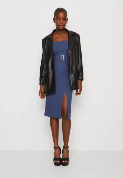 Wal G Jumina Buckle Midi – Jersey Dress . Tendy Style|Women Dress