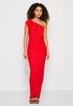 Wal G Kelly Ruffle Maxi – Jersey Dress . Special|Women Dress
